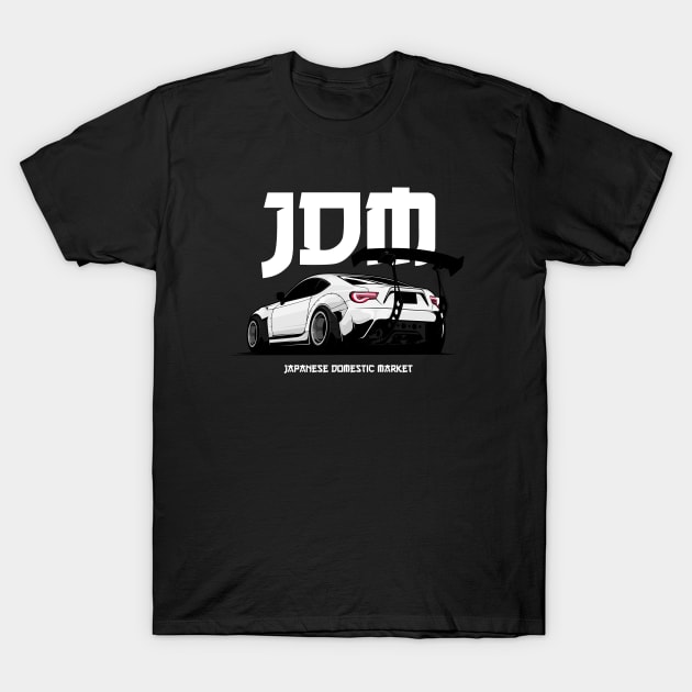 Rocket Bunny JDM Tuning & Drift Car GT 86 Fan T-Shirt by Automotive Apparel & Accessoires